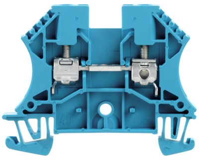 W_1020180000, Weidmuller, Clema de paso azul wdu 4 bl