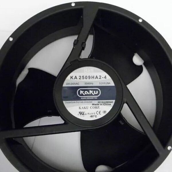 KA2509 -HA2B, Wertek-Boxes, Ventilador de 250mm de diametro, 89mm de ancho,  220v.