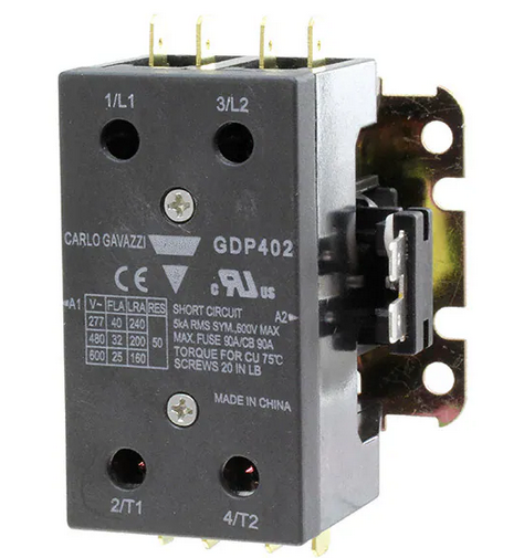 CGDP2040B5, Carlo Gavazzi, Gdp402s24v contactor de proposito definido 2p, 40 amps, 24 vca