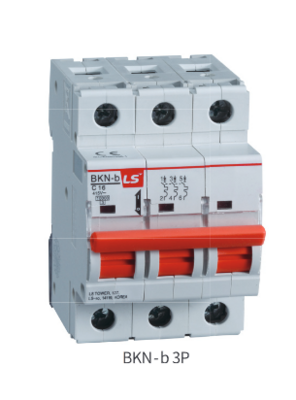 BKN-b-3P/C2A, LS Electric, Pastilla termomagnetica montaje din 3p 415vac 2a 10ka