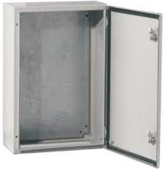 ST3-520, Wertek-Boxes, Gabinete metalico ip65 500x300x200 mm, 1.5mm incluye platina, wk wertek