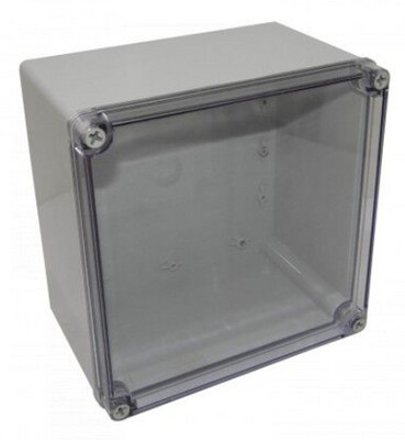 TJ-AT-2020, Wertek-Boxes, G5047 c7030 caja plastica tapa transparente 200x200x130 mm