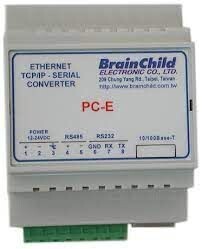 PC-E, Brainchild, Convertidor gateway de serial a ethernet para modulos i/o