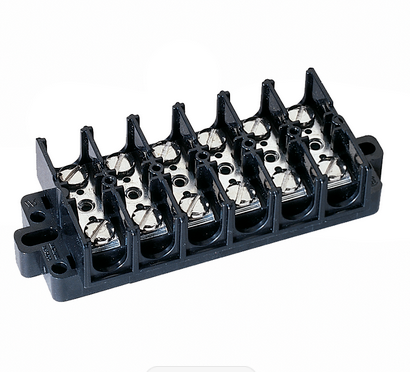 I_89-506, Ideal, Tablilla  de 6 polos, 60a, 600v.
