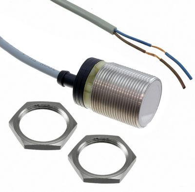 EI3010TBOSS, Carlo Gavazzi, Sensor inductivo de 30mm, p/ 20-250vca, 2hilos, razante.