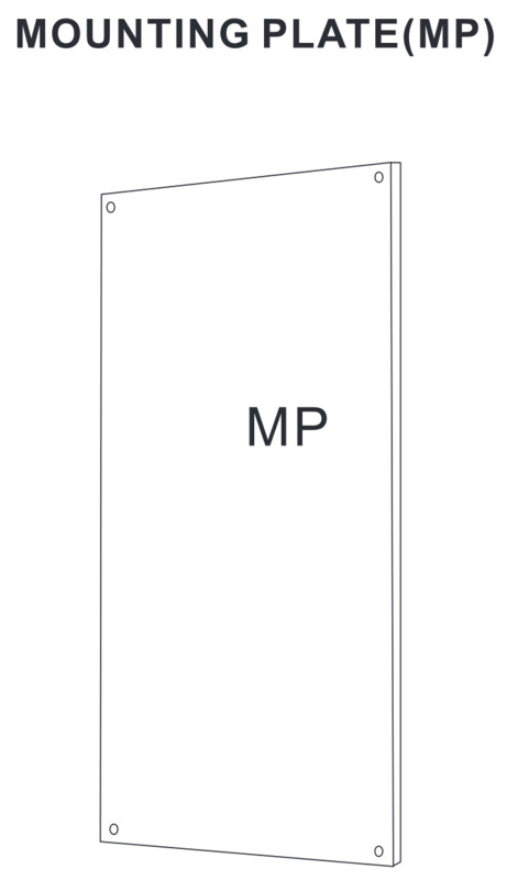 MP228, Wertek-Boxes, Platina para gabinete de 2200 x800 mm