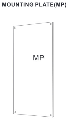MP188, Wertek-Boxes, Platina para gabinete de 1800x800