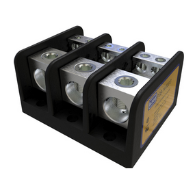 PDB-14-500-3, ILSCO, Block de dist. de 3 p, ent. 1-500, sal 4 de 2/0 por polo.