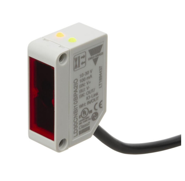 LD30CNBI10BPA2IO, Carlo Gavazzi, Fotocelda laser cuerpo plastico, tipo io link,c/2m de cable.