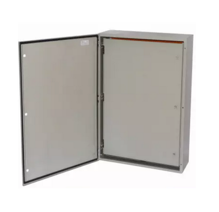 STI6-830, Wertek-Boxes, Gabinete metalico ip65 800x600x300 mm, con puerta interior