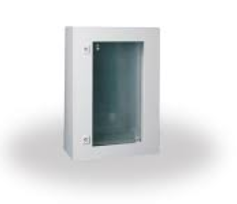 STP3-520, Wertek-Boxes, Gabinete metalico 500x300x200mm, ip65, con ventana en puerta