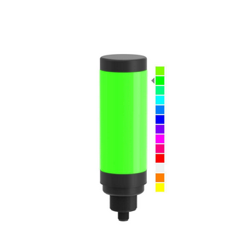 CL50PRGB7Q, Banner, 810716 cl50 pro column light, 7-color rgb indicator, voltage: 12-30 v dc, environ. rating: ip65, col