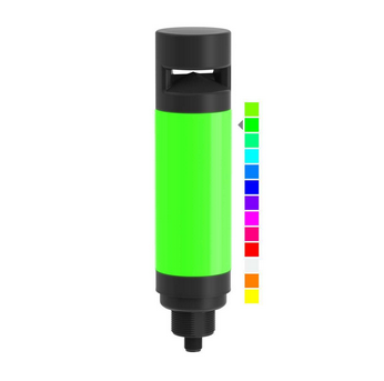 CL50PRGB7AQ, Banner, 810718 cl50 pro column light, 7-color rgb audible indicator, voltage: 12-30 v dc, environ. rating: i