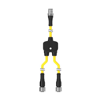 CSB-M1251M1251, Banner, 93317 splitter macho (5 pines) a 2 hembras (5 pines). largo:30cm p/conector.