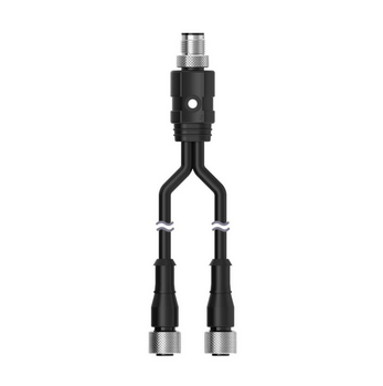 CSRB-M1250M125.47M125.73, Banner, 83265 cable splitter de 5 pines euro macho, 2 salidas 5 pin hembra
