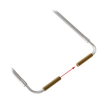 IAT23S, Banner, 17307 fibra optica opuesta de acero inox (emisor+receptor). largo:0.914m. diametro:3.2mm.