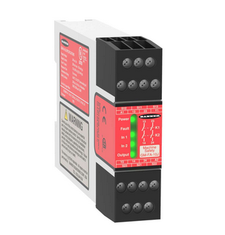 GM-FA-10J, Banner, 60987 relevador de seguridad modular para interlocks 24vac/dc.salidas de seguridad:2 no,6a