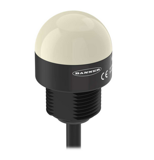 K30LGRYPQP, Banner, 78927 torreta de 3 colores, rojo verde amarillo, 10-30vdc, ip67, pnp, c/cable