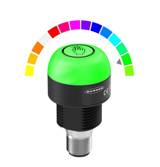 K30PTAMGRY3Q, Banner, 812266 sensor touch rgb 3 colores ip67 10-30vdc m12 5 pin