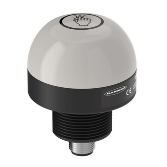 K50ALBT2RGHQ, Banner, 96730 ez-light k50. sensor touch tipo domo. 2 color (rojo/verde). 12-30vdc. qd-5pin. 2da gen. latch