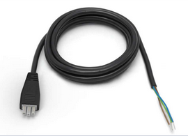 LQMAC-306, Banner, 86779 cordset molex to flying leads single ended, 3-pin straight female connector, 1.83 m (6 ft) in