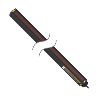 MAHR19A, Banner, 62664 cortina luminosa medicion receptor 488mm 12vdc 5pin qd