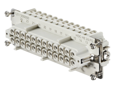 W_1211300000, Weidmuller, Conector hembra hdc he 24 fs