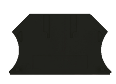 W_1050010000, Weidmuller, Tapa final wap 2.5-10 sw negro