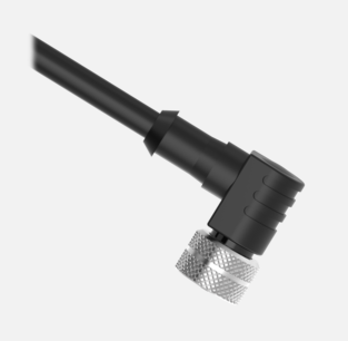 MQDC1-506RA, Banner, 51128 cable de desconexion rapida hembra tipo europeo m12-5pines a 90°.long: 2m.c/acoplamiento laton