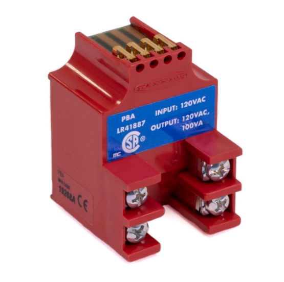 PBA, Banner, 16384 multi-beam power block.. rango:n/a. 105-130vac. salida:relevador.
