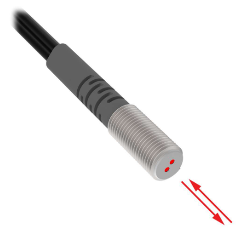 PBT-46U-VL, Banner, 87514, fibra optica plast. de 1mm, difuso reflec. de 6mm, c/2m de cable