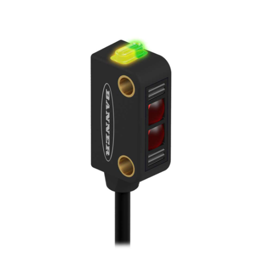 Q12AP6FF30Q3, Banner, 74956 world beam series sensor fotoelectrico rango de 30mm,10-30 vcd, salida tipo pnp