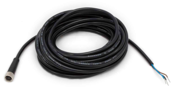 PKG3M-5, Banner, 12976 cable de desconexion rapida hembra tipo pico m8-3pines. largo:5m.