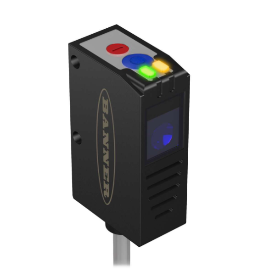 Q26NLUMQ5, Banner, 95144 sensor de luminiscencia. rango:30mm. 12-30vdc. salida:npn. qdp-5pin