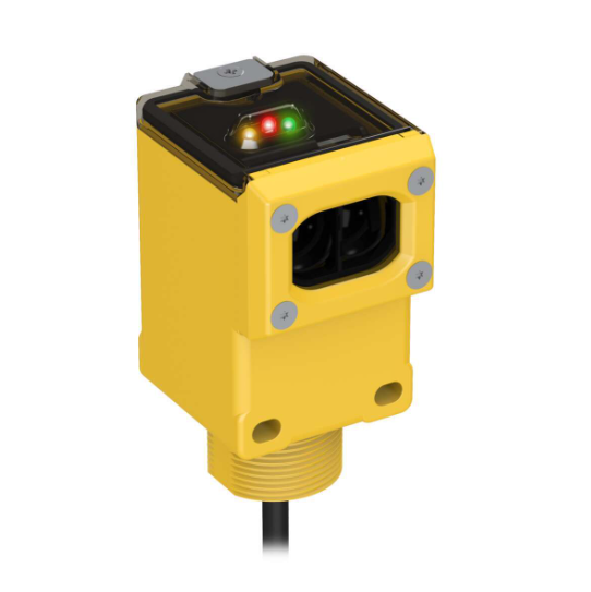 Q45BW22R, Banner, 36842 sensor receptor rango 60m, 90-250vca, salida spst, salida tipo relevador de estado solido