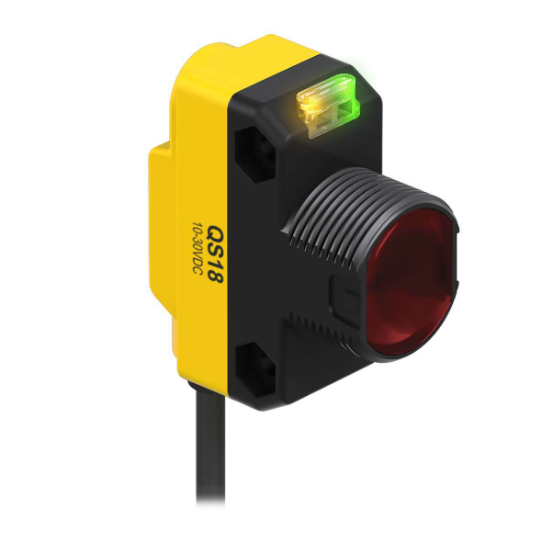 QS186EQ5, Banner, 64582 qs18 series. emisor led. rango: 20m. 10-30vdc. salida: n/a. qdp-4pin.