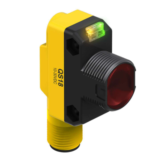 QS186EQ8, Banner, 66447 qs18 series. emisor led. rango: 20 m. 10-30vdc. salida: n/a. qd-4pin.