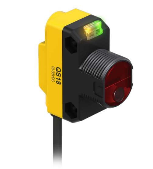 QS18VP6LDQ5, Banner, 73043 qs18 series. sensor laser clase 1 difuso rango: 300mm 10-30vdc salida: pnp. qdp-4pin.