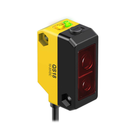 QS18VP6AF300Q5, Banner, 10659 qs18 series. sensor campo ajustable . rango: 30mm - 300mm 10-30vdc. salida: pnp. qdp-4pin.