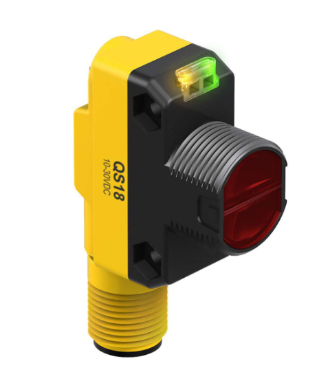 QS18VP6FF100Q8, Banner, 71882 qs18 series. sensor campo fijo. rango: 100mm. 10-30vdc. salida: pnp. qd-4pin.
