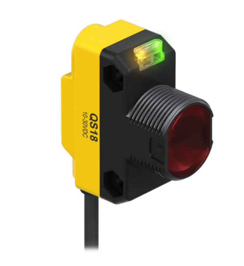 QS18VP6R, Banner, 61624 qs18 series. receptor led/ir. rango: 20m. 10-30vdc salida: pnp. c/cable 2m.