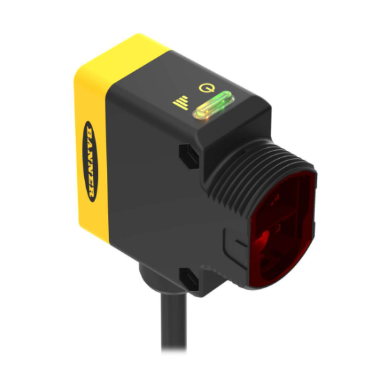 QS30VR3FF200, Banner, 72547 world-beam qs30 series.sensor c/sup. de fondo.rango:200mm.24-250vac/dc.salida:rele. c/cable 2m