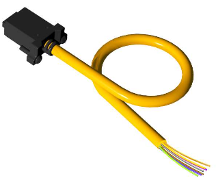 RDLS-825D, Banner, 93157 cable de desconexion rapida hembra tipo rd-12pines. longitud:8m.