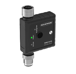 R45C-K-IQ, Banner, 812257 r45c series converter, io-link to analog current out, io-link communications, 4-pin m12 integ