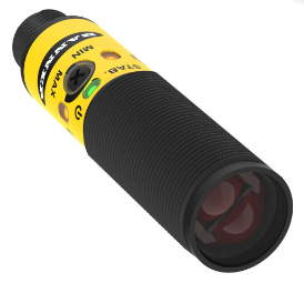 S18-2VPDL-Q8, Banner, 42167 sensor de proximidad difuso, rango 750mm, 10-30vcd, salida tipo pnp, conexión m12 de 4v pines