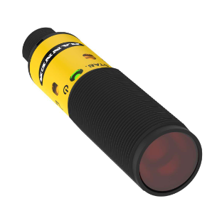 S18-2VNRL-Q8, Banner, 42182 s18-2 series: receiver, range: 25 m, input: 10-30 v dc, outputs: complementary npn, 4-pin m12