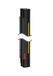 SLLE23-420-S, Banner, 808941 cortina de seguridad (emisor). res:23mm. altura:420mm. rango:12m. rd-8pin.