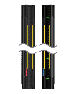 SLLP23-630P88, Banner, 89694 ez-screen ls, pair, resolution: 23 mm, range: 12 m (40 ft), defined area: 630 mm (24.8 in), h