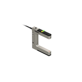 SLM50B6QPMA, Banner, 75030 sensor de ranura de metal fijo niquelado, ancho 50mm, ent: 10-30vdc, salida bipolar 1npn 1pnp