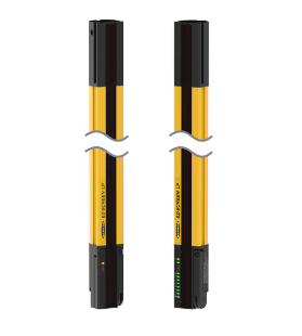 SLPVAP25-270, Banner, 805357 ez-screen low profile basic, pair, resolution: 25 mm, response (tr): 8 ms, beams: 14, range: